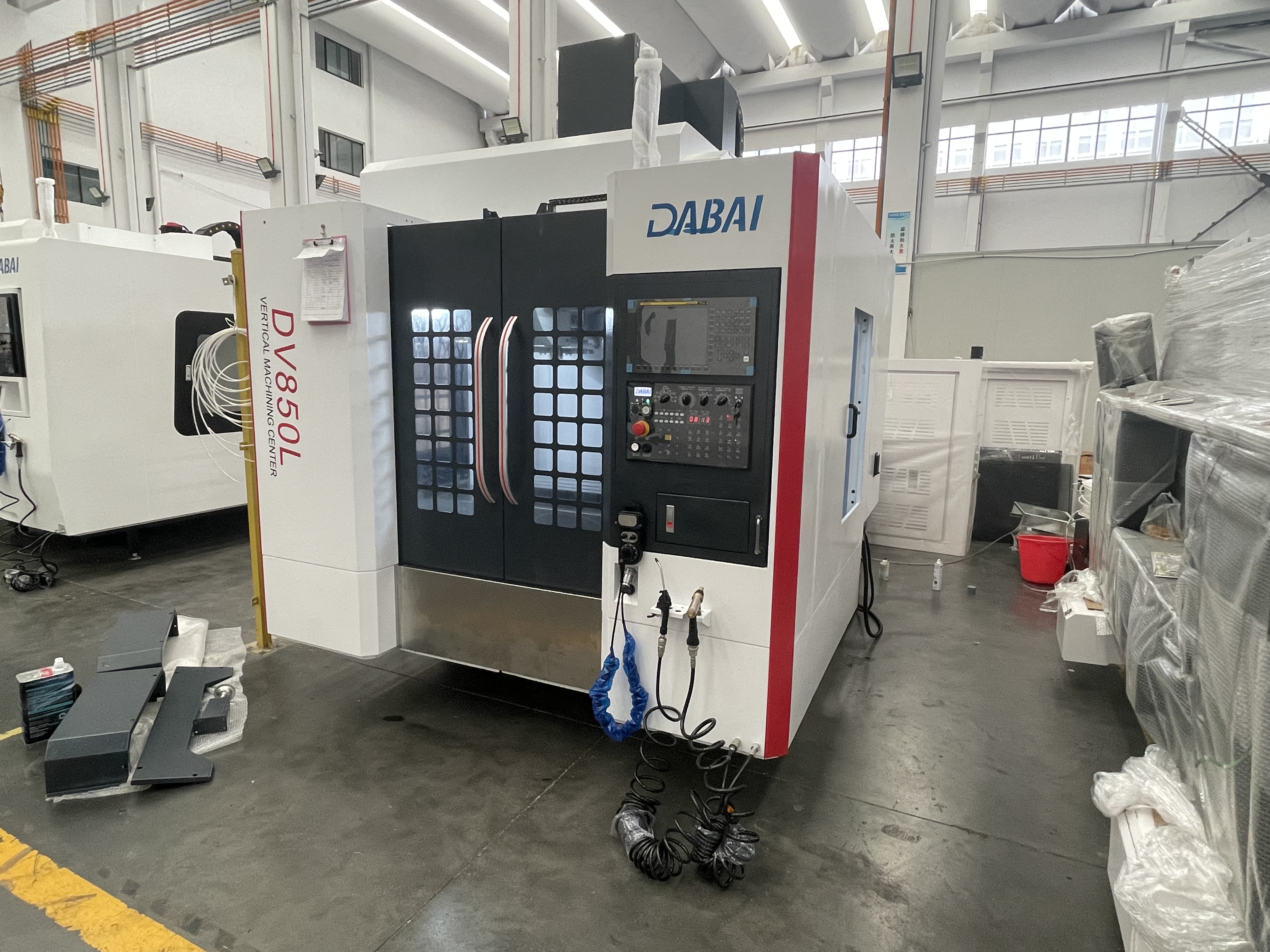 Preparation for Vertical Machining Center